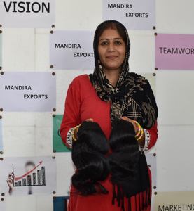 100% indien brut vierge cuticule aligné armure faisceaux noir soyeux corps vague Temple Extensions de cheveux humains Style droit naturel - Product Image 5