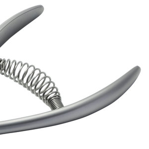 Pinzas para cutículas grises de 7mm personalizadas profesionales, tijeras de manicura de alta calidad con resorte en espiral, fabricadas en Vietnam, modelo - Product Image 5