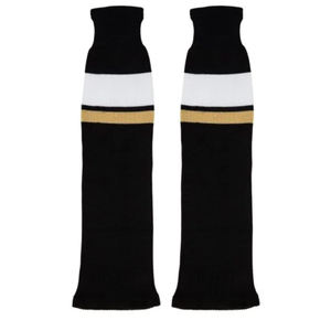 Meilleures ventes Chaussettes de tricot de hockey sur glace personnalisées de haute qualité bon marché Chaussettes tricotées de hockey sur glace unisexe - Product Image 4