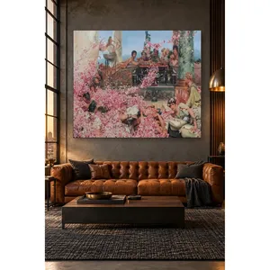 Fida Alma-Tadema Les roses d'Héliogabale Impression sur toile - Product Image 2