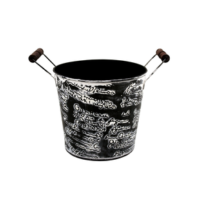 Maceta de jardín de hierro de último diseño F597, maceta negra con diseño moderno antiguo gris para decoración interior y exterior - Product Image 6