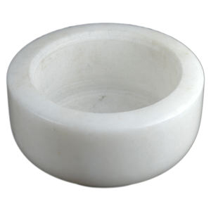 Cuenco decorativo de mármol con cuenco de sopa de pájaros de latón, el mejor diseño para el hogar, hotel y restaurante, diseño de Decoración de mesa - Product Image 2