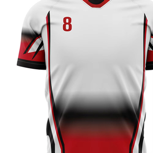 Maillot de rugby personnalisé en gros, grande taille, manches courtes, 100 % polyester, haute qualité, nouveau design, prix bas, football - Product Image 3