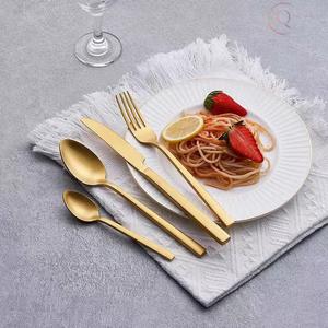 Juego de Cubiertos de Acero Inoxidable de Calibre Grueso para Catering, Hoteles y Fiestas |   Cubiertos Modernos Ecológicos para Uso Profesional - Product Image 5