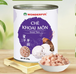 ทาโรกระป๋องในน้ำเชื่อมพร้อมทานชิ้นทาโร่คุณภาพสูงสำหรับของหวานและเครื่องดื่ม - Product Image 3