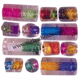 Collar de cuentas de cristal de Murano de colores, cuentas de murrina ovaladas, Joyería Moderna hecha a mano, Idea de regalo, tamaños surtidos, colores versátiles - Product Image 4