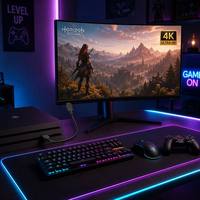 Câble HDMI plaqué or 4K 18 Gbps haute vitesse 2160p Ultra HD ARC HDCP 2.2 PVC pour moniteur, projecteur, téléviseur, jeux