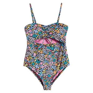 Costume intero nero Hobie Kids' Dainty Cutout, taglia 14, perfetto per bambini - Product Image 1