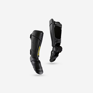 Protector de Piernas de Piel Sintética Personalizable con Cierre de Gancho y Bucle Ajustable para Boxeo Xtreme 2026, Modelo de Protección para Adultos de MMA y Muay Thai - Product Image 3