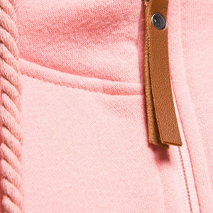 Sudadera con capucha ajustable para mujer, de secado rápido, transpirable, estilo casual de invierno, tela de poliéster/algodón, logotipo personalizado, venta al por mayor, la mejor - Product Image 5