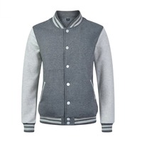 Veste universitaire personnalisée Veste universitaire d'hiver brodée en chenille de haute qualité en mélange de polyester et de coton