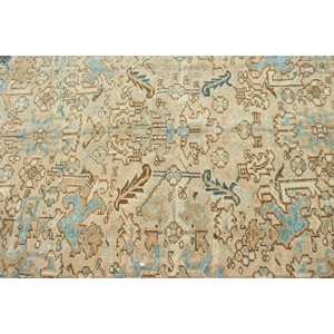 Tapis turc vintage de 7,5 x 10,2 pieds, tapis surdimensionné, tapis persan brun - Product Image 5