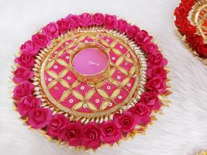 Metal <b>Tea</b> <b>Light</b> Can Candle Holder <b>Christmas</b> Diwali Decoration Indian Handcrafted Candle Holder, Floral Candle Holder - Product Image 2