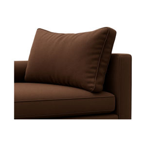 Elano Luxe Modern Chaise Lounge En Marrón Mocha - Product Image 3