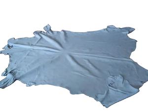 Durable Goat Crust Leather Blue Wet Goat Skin-Cuero suave y duradero Blue Wet Leather- - Product Image 1