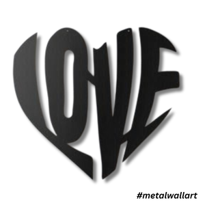 Décoration murale en métal noir de style moderne pour la maison - Product Image 1