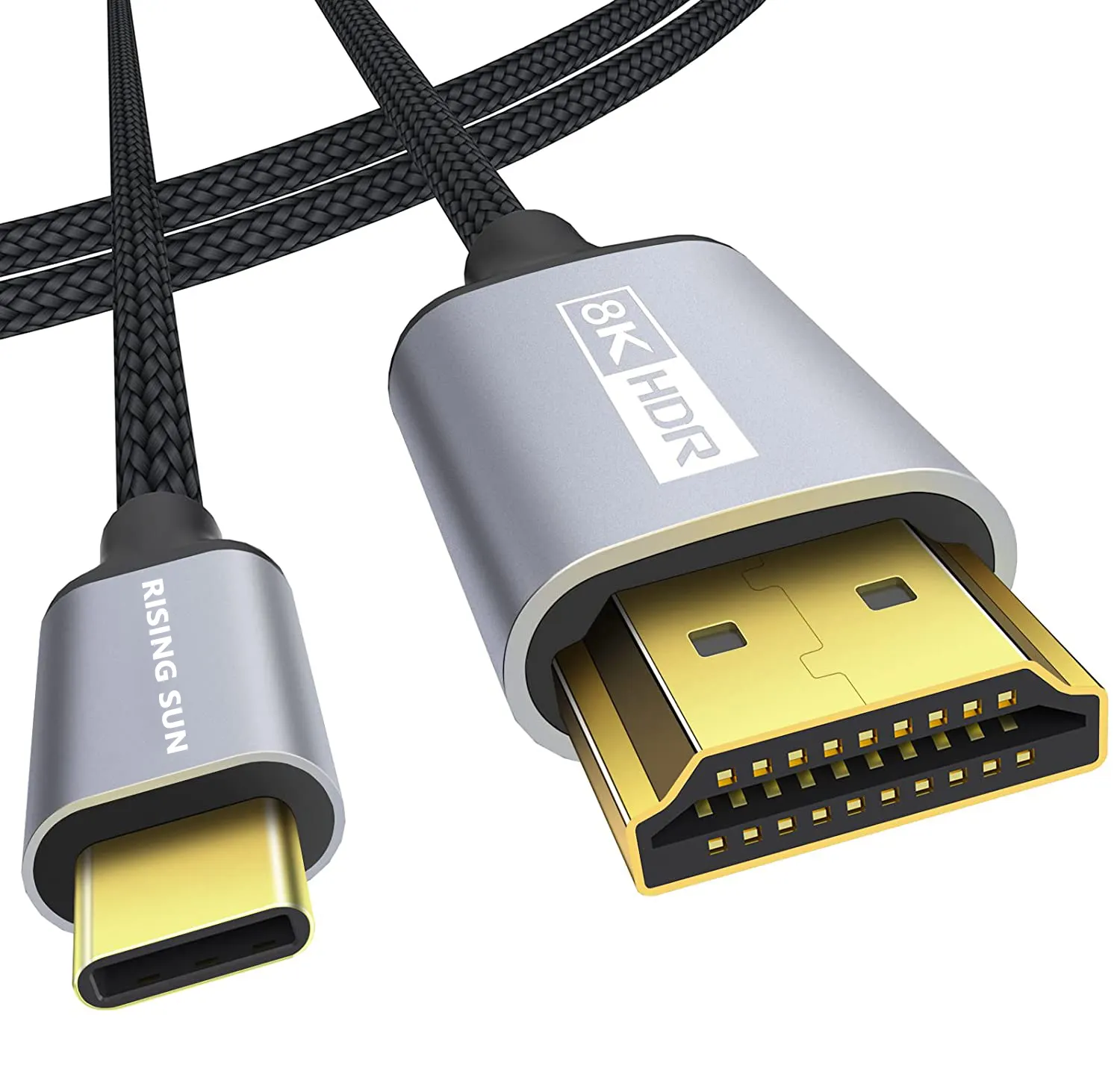 OEM Hochwertiger HDMI zu Typ C Adapter Konverter 4k 60Hz 30Hz USB C zu HDMI Kabel