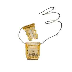 Compteur de sécurité Sceau de sécurité Compteur d'eau en plastique KWH avec joint en fil d'acier inoxydable - Product Image 1