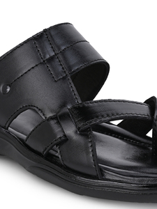 Wholesale Men's Leather Slip On <b>Slippers</b> Fashion Casual Sandals Soft Cushioned Sole Open Toe <b>Summer</b> Comfort Outdoor Indoor Daily - Product Image 6
