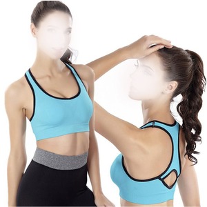 Sujetador deportivo personalizado para mujer 2023, Tops cortos de Yoga para gimnasio de alta calidad, equipo de entrenamiento de Fitness activo transpirable cómodo para - Product Image 1
