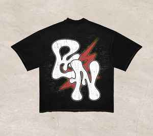 เสื้อยืดยูนิเซ็กซ์ทรงโอเวอร์ไซส์ผ้าฝ้าย100% พิมพ์ลายโอเวอร์ไซส์ดีไซน์และขนาดงานออกแบบได้ตามต้องการ - Product Image 5