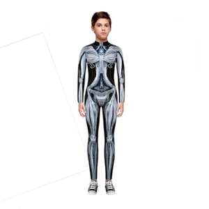 Costume Cosplay Mecanik teschio per bambini #11243 - Product Image 1