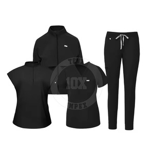 Ensemble d'uniformes de gommage médical de qualité supérieure en coton et polyester meilleure vente ensemble d'uniformes de gommage médical - Product Image 4