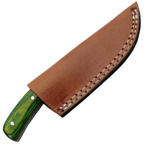 Cuchillo de caza multiusos de acero inoxidable al por mayor, cuchillo para acampar al aire libre forjado a mano con mango de madera diseñado, cuchillo de caza - Product Image 3