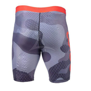 Cintura elástica Mid Casual Sólido Secado rápido Spandex/Poliéster Hombres Pantalones cortos de compresión Tamaño personalizado al por mayor - Product Image 3