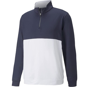 เสื้อสเวตเชิ้ตผู้ชายแบบซิป ¼ ตัว ยี่ห้อ Index Apparel สีดำ-เทา ทรงปกติ สวมใส่สบายๆ สำหรับฤดูใบไม้ร่วง คอตั้ง - Product Image 3