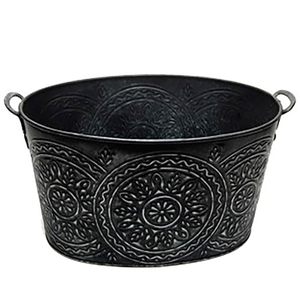 Artículos de cocina Tina de bebida galvanizada para fiestas Tina de bebida Enfriador Cubo de hielo para organizar fiestas Cubo de bebida - Product Image 5