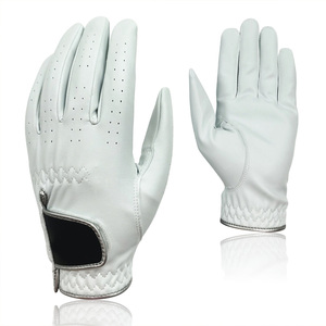 Gants de golf en cuir doux, confortables et respirants, logo personnalisé, antidérapants, en peau de mouton, gants de sport pour tous les temps - Product Image 4