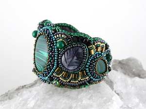 Brazalete de abeja con cuentas hecho a mano-Brazalete para mujeres y niñas - Product Image 5