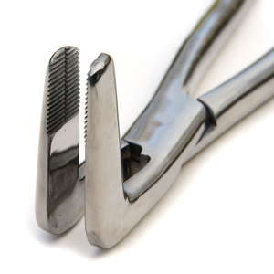 Fórceps dentales equinos de nariz larga para caballos, herramienta de extracción de dientes fragmentados, Dental equino de acero inoxidable reutilizable duradero - Product Image 3