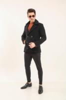 Parkas de Invierno Premium Hechas a Mano con Piel de Oveja Genuina, Cuello en V Grueso, Logotipo Personalizado, para Hombre, Transpirables, de Valeriano Romano