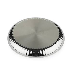 Bandeja de Servicio Personalizable de Acero Inoxidable de Estilo Moderno, de Alta Calidad, Duradera, Artesanía en Metal para Fiestas y Bodas - Venta al por Mayor - Product Image 2