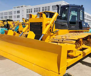 Bulldozer d'occasion de marque chinoise, engin de terrassement à vendre. Composants essentiels : roulement, moteur, engrenage. - Product Image 4