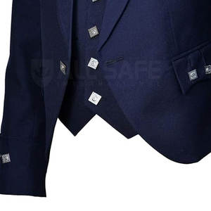 Veste kilt en laine et polyester de haute qualité en gros avec gilet, vêtements européens les plus populaires pour hommes, vente chaude - Product Image 4