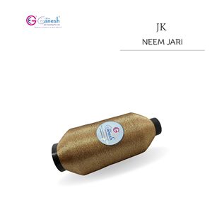 180D Neem Jari Metallic Flora Jari Fil à broder Haute ténacité Lurex Polyester pour tricoter à la main jari - Product Image 1