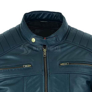 Veste en cuir pour homme au design personnalisé, nouvelle arrivée, veste en cuir de haute qualité pour homme, design tendance - Product Image 5