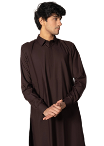 Ensemble Kurta pour hommes | Salwar Kameez en coton de qualité supérieure pour mariages - Product Image 5