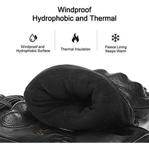 Guantes de Motociclismo Unisex de Piel Sintética PU, con Pantalla Táctil, Transpirables, Impermeables, de Secado Rápido, para Deportes al Aire Libre - Product Image 2