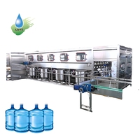 Machine de remplissage de barils 100 BPH, machine de remplissage automatique de fûts d'eau de 20 litres, station de remplissage d'eau de 5 gallons avec 6 robinets