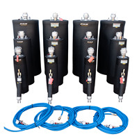 Bouchon de test pneumatique gonflable pour tuyaux (matériau NBR/EPDM) certifié EN 1610:2015, 1,5-2,5 bars, pour canalisations d'évacuation des eaux usées