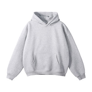Sudadera con capucha y cremallera completa de peso pesado para hombre OEM 100% algodón básico sudaderas parches bordados diseño lavado ácido personalizado para invierno - Product Image 1