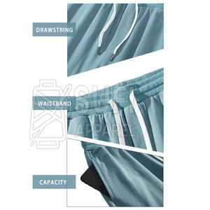 Pantalones Jogger Casuales de Cintura Media Recta, 100% Algodón, Transpirables, Ecológicos, Cómodos para Uso Diario - Product Image 5