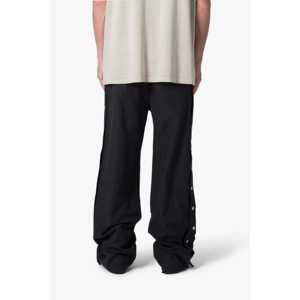 Pantalones de Nailon Ligeros con Cierre Lateral - Negros, Tela Oxford de Alta Calidad, Transpirables, Ecológicos, Moda Hip Hop - Product Image 6