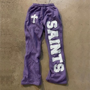 กางเกงวอร์มทรงแบ็กกี้ของผู้ชายมีลายปักลายกราฟิกเฮฟวี่เวทคุณภาพสูงกำหนดได้เองผลิตใน2025 - Product Image 3