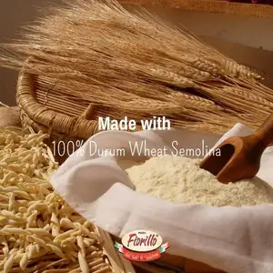 Premium Penne Bio Macaroni - Short Dry Italian Pasta 500g - Pastificio Fiorillo High-Quality Artisanal Creation