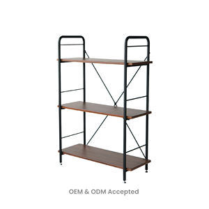 Estante de almacenamiento móvil moderno de 3 niveles con ruedas duraderas Soportes y estantes de almacenamiento Premium - Product Image 2